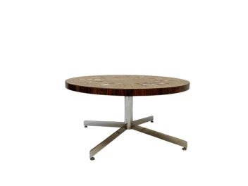 Mid-Century Modern Coffee Table with Tiles by Denisco, 1970s